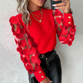 Gepunktetes Rot