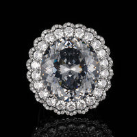 Schwarz‑Grau Ring