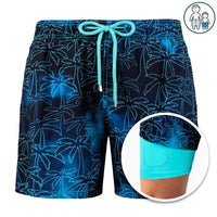 Blau-Palme